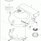 DF 175TL Silencer / Ring Gear Cover (DF175ZG E03)