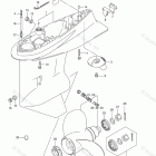 DF 100ATX Gear Case (DF100AT E03)
