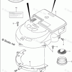 DF 175TL Silencer / Ring Gear Cover (DF175Z E03)