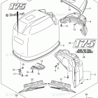 DF 175TGX Engine Cover (For 0EP) (DF175T E03)