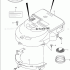 DF 150TGX Silencer / Ring Gear Cover (DF150T E03)