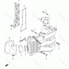 DF 60ATL Intake Manifold / Silencer / Exhaust Cover (DF60AV...