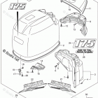 DF 175TL Engine Cover (For 0EP) (DF175Z E03)