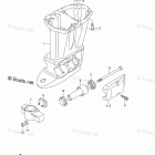 DF 60ATL Drive Shaft Housing (DF60A E03)