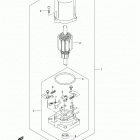 DF40A 50A 60A 410001 Двигатель силового привода PTT