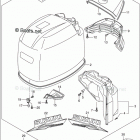 DF 175TGX Engine Cover (For Y5S) (DF175T E03)