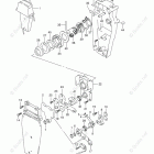DF 9.9BL Opt:Remote Control Assy Single (2) (DF9.9B P03)