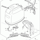 DF 150TGX Engine Cover (For Y5S) (DF150Z E03)