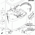 DF 300APX Engine Cover (DF300A E03)