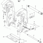 DF 225TXZ Clamp Bracket Transom(X,XX) (DF225Z E03)