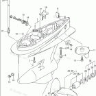 DF 150TGX Gear Case (DF150Z E03)