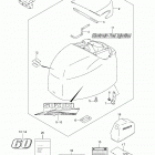 DF40A 50A 60A 410001 Engine cover (df60a e03)
