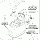 DF200/DF225/DF250 Engine cover (for 0ep)(df225t e03)