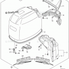 DF 175TL Engine Cover (For Y5S) (DF175Z E03)