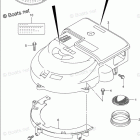 DF 175TL Silencer / Ring Gear Cover (DF175T E03)
