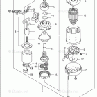 DF 150TGX STARTING MOTOR