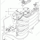 DF 150TGX Intake Manifold / Throttle Body (DF150ZG E03)