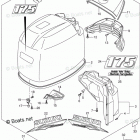 DF 175TGX Engine Cover (For 0EP) (DF175ZG E03)