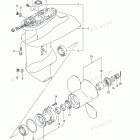 DF 15ATHS Gear Case (4 Blade) (DF15ATH P03)
