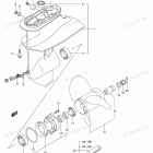 DF 9.9ARS GEAR CASE