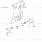 DF 40ATL Drive Shaft Housing (DF40A E03)