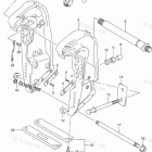 DF 250SSTL Clamp Bracket Transom(X,XX) (DF250Z E03)