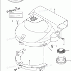 DF 175TL Silencer / Ring Gear Cover (DF175TG E03)