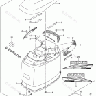 DF 200TXW Engine Cover (For Y5S) (DF200T E03)