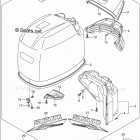 DF 175TL Engine Cover (For Y5S) (DF175T E03)