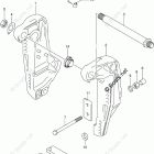 DF 250SSTL Clamp Bracket Transom(L) (DF250ST E03)