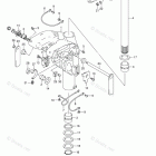DF 50ATL Swivel Bracket (DF50AVT E03)