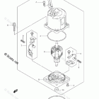 DF 200TL PTT Motor Transom(X) (DF200T E3)