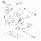 DF 200TL Clamp Bracket Transom(X) (DF200Z E3)