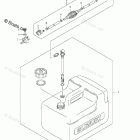 DF 9.9TS Fuel Tank (Resin) (DF9.9TH)
