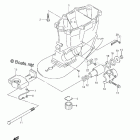 DF 200TL Drive Shaft Housing Transom(X) (DF200Z E3)