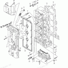 DF 175ZX Cylinder Head (DF175T)