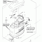 DF 200TL Engine Cover (DF200T E3)