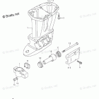 DF 40ATL Drive Shaft Housing (DF40A E3)