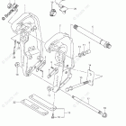 DF 225TXX Clamp Bracket Transom(X,XX) (DF225T E3)