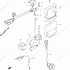 DF 150TL PTT Switch  /  Engine Control Unit (DF150T)