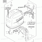 DF 150TL Engine Cover (DF150T)