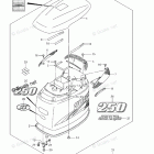 DF 250SSTL Engine Cover (DF250ST E3)