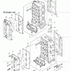 DF 300APX CYLINDER HEAD