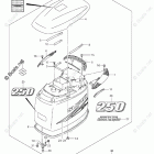 DF 250SSTL Engine Cover (DF250Z E3)
