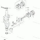 DF 40ATL CRANKSHAFT