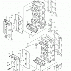 DF300A L2 Головка цилиндра