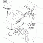 DF 175ZX Engine Cover (DF175Z)