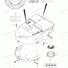DF 175ZX Silencer  /  Ring Gear Cover (DF175T)
