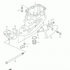 DF100/DF115 L2 Drive shaft housing (df100t)