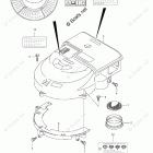 DF 150TL Silencer  /  Ring Gear Cover (DF150Z)